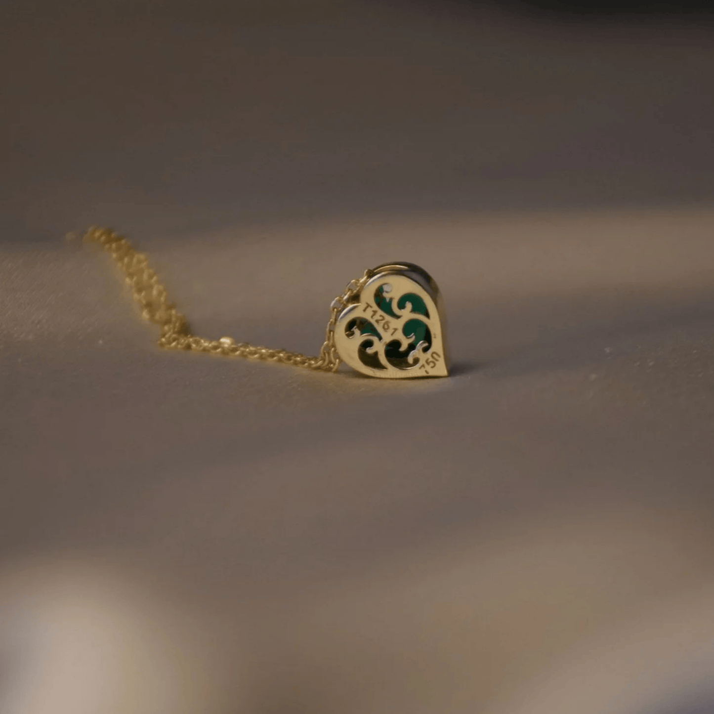 Tear Drop & Heart Pendant