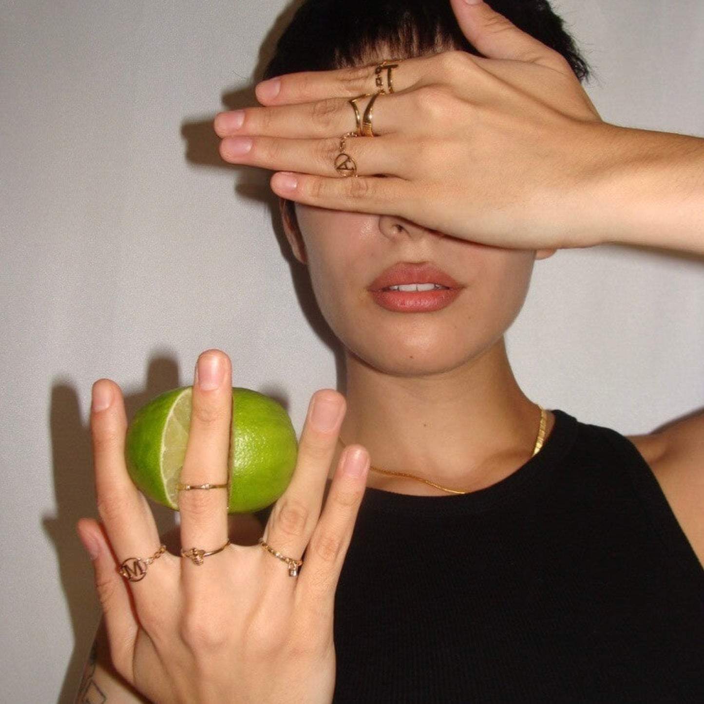 Lockstring Ring