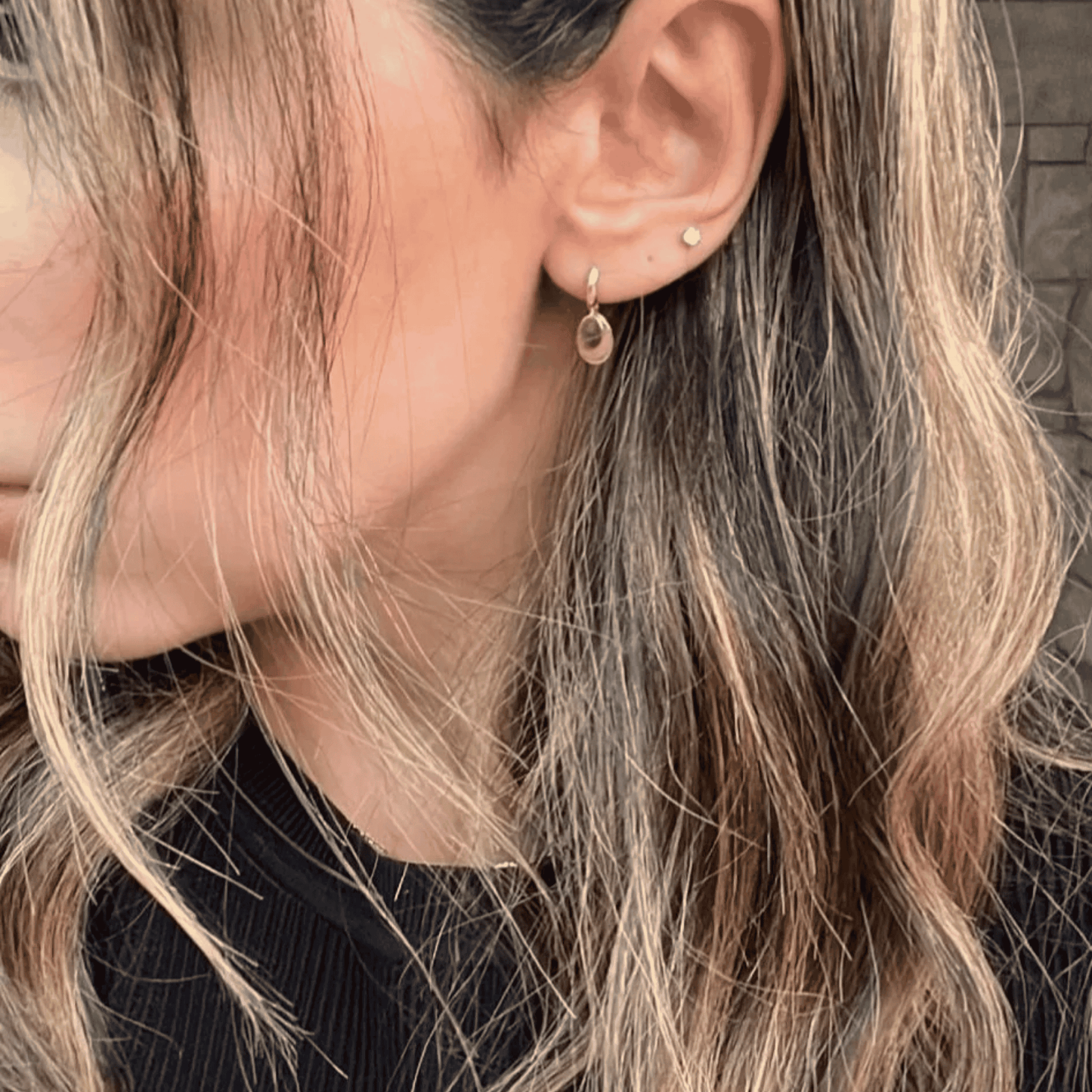 Trio Oval Hoop Earrings