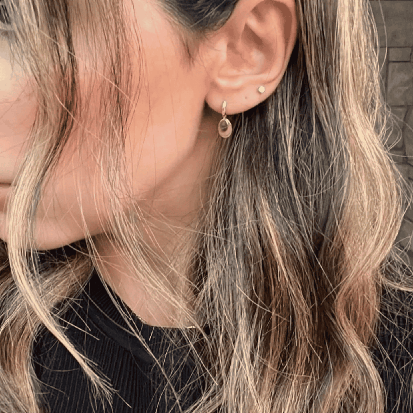 Trio Oval Hoop Earrings