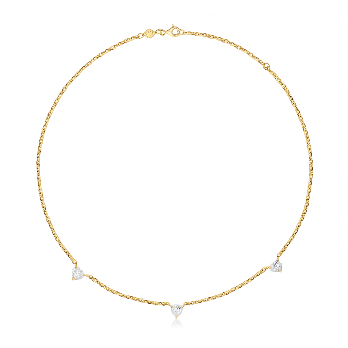 Triple Amour Necklace