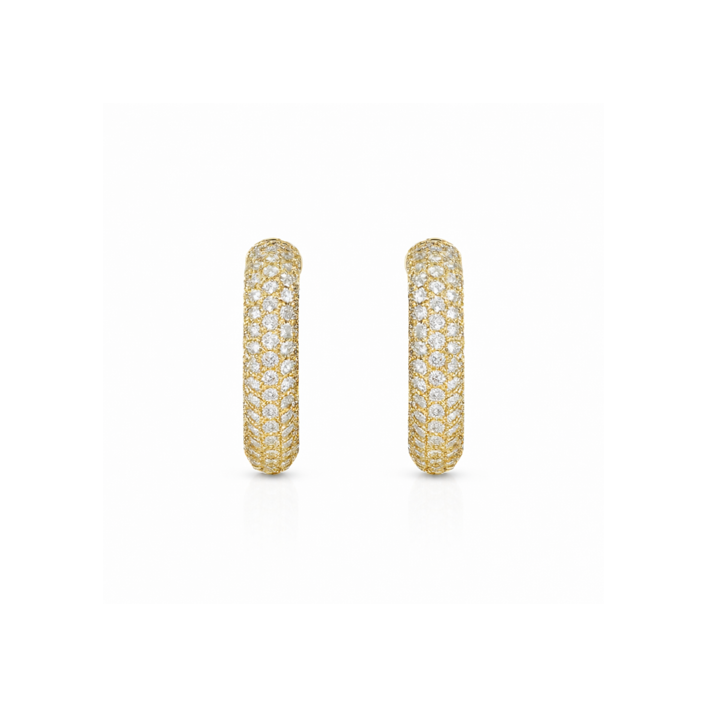 Aurora Pavé Hoops