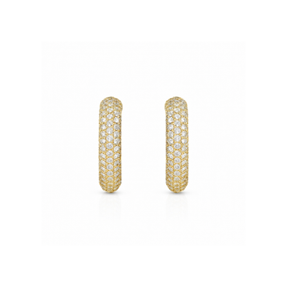 Aurora Pavé Hoops