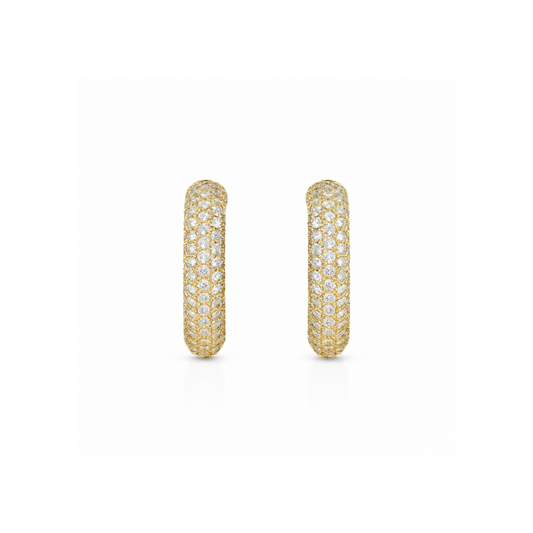 Aurora Pavé Hoops