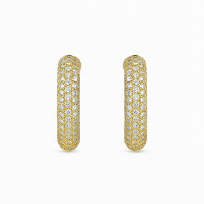 Aurora Pavé Hoops