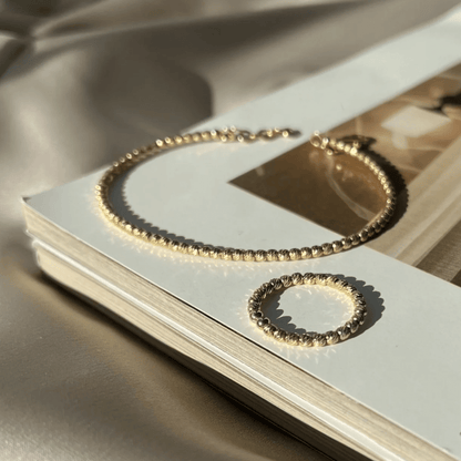 Stiff Beaded Bracelet