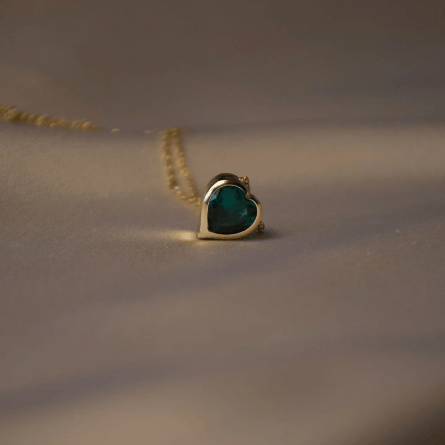 Tear Drop & Heart Pendant