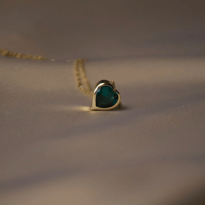 Tear Drop & Heart Pendant