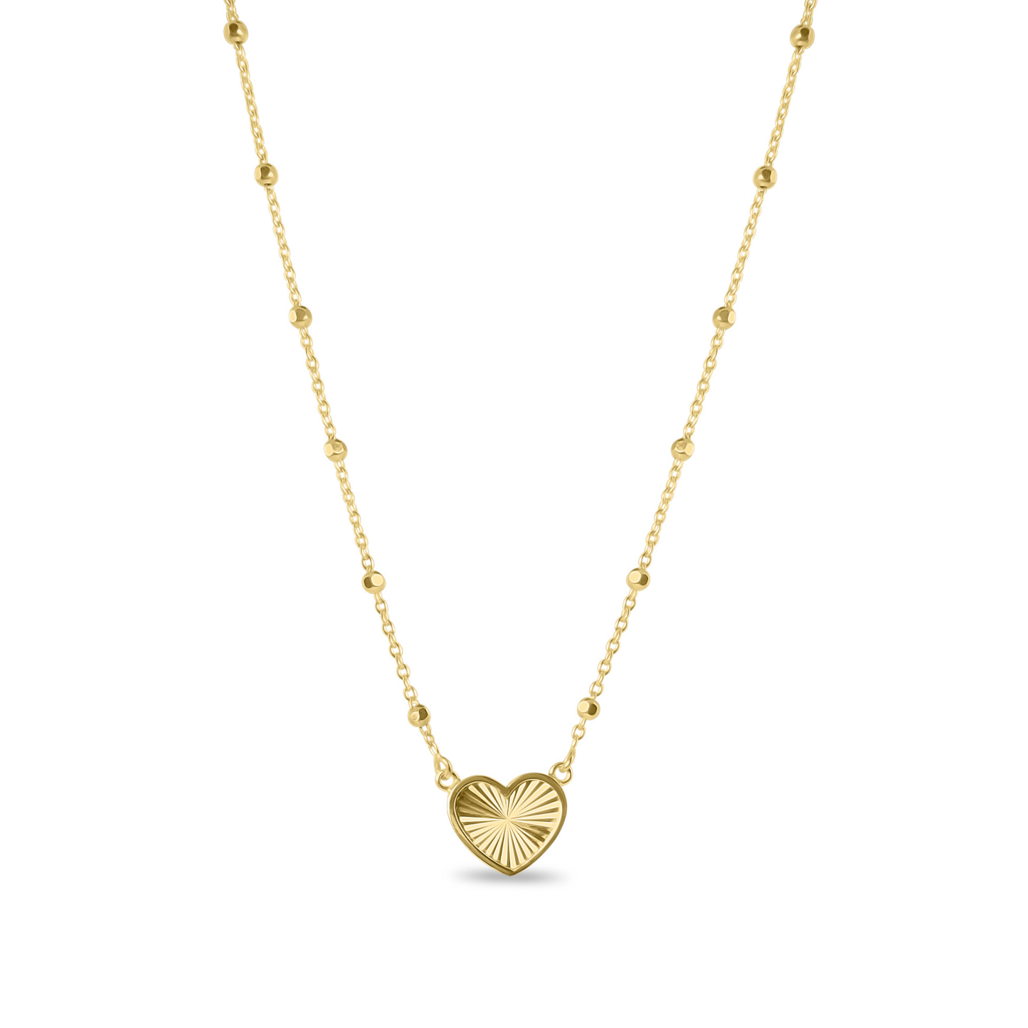 Halo Heart Necklace