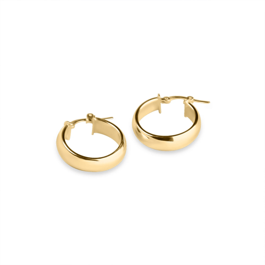 Medium Gold Hoops