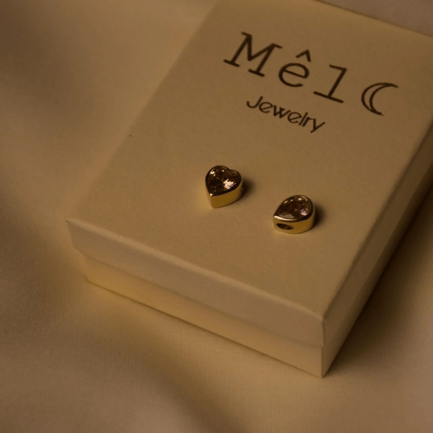 Tear Drop & Heart Pendant