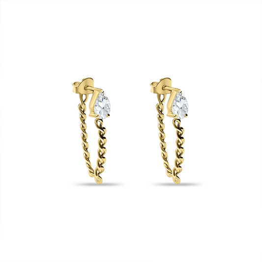 Drop Chain Earrings