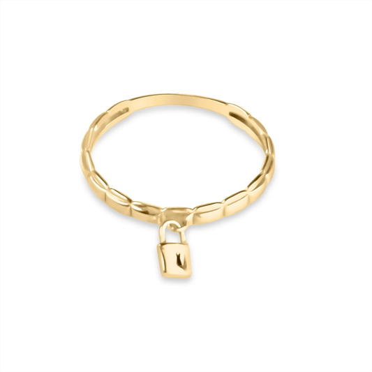 Lockstring Ring