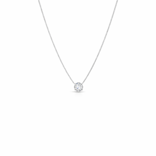 Eternal Spark Round Necklace