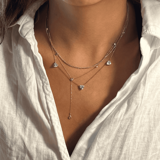 Triple Amour Necklace
